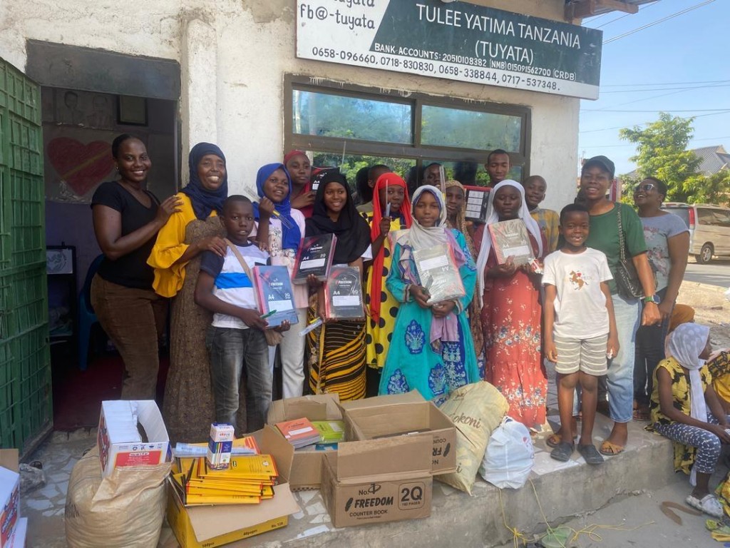 Donation Day with Children